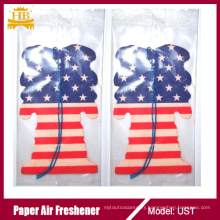 Promotion Christmas Gift Paper Car Hanging Air Freshener/Car Perfume